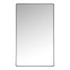 Home4You Mirror CRYSTAL 50x80x3.6cm, with protective film, chromed steel frame (13971)