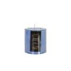 Home4You HEALING CRYSTAL SPA Candle, D6.8xH7.2cm, blue, ocean (80074)