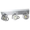 Novario Spotlight 3x5W GU10 aluminum (052801) (94644)