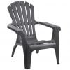 Progarden DOLOMATI Garden Chair Plastic Anthracite (8009271667990)