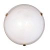 Dora Ceiling Light 60W, E27, White/Gold (087013) (13-38701)