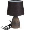 Ален Настольная лампа 60W E27 коричневая (390934)