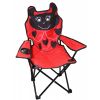 Foldable Camping Chair for Kids Ladybug Red (4750959089293)