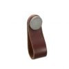 Viefe Rokturis FLEXA 70 mm, brown leather/brass (103.404.01.071)