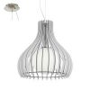 Tindori Ceiling Lamp 60W E27 Matte Nickel/White (252475)(96211)