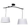 Anco Ceiling Lamp 2x60W E27 Black/Grey (060211)(A2P_GREY)