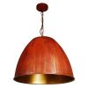 Drum Ceiling Lamp 60W E27 Antique Brass (096160)(HC-153)