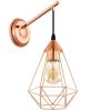 Tarbes Wall Lamp 60W, E27, Bronze (052696) (49082)