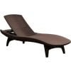 Keter Pacific Sun Lounger 197x74x40.4cm, Brown (17195066)