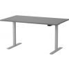 Электрический стол Martin с регулировкой высоты 140x80 см, серый/графит (28-0696-12)