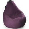 Qubo Comfort 120 Bean Bag Chair Pop Fit Plum (1242)