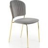 Halmar K499 Kitchen Chair Grey