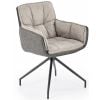 Virtuves Krēsls Halmar K523, 61x61x85cm, Pelēks (V-CH-K/523-KR-POPIELATY)