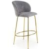Halmar H116 Bar Chair Grey