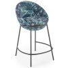 Halmar H118 Bar Chair Blue