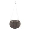 Keter Flower Pot Hanging Cozy S With Hanging Set, D28xH18cm, Brown (29201493507)