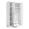 Шкаф для одежды Halmar Lima, 120x52x205 см, белый (V-PL-LIMA-S3-BIAŁY)