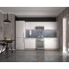 Комплект кухонной мебели Halmar DARIA 240, набор, длина 240 см, толщина 28 мм, цвет белый (V-UA-DARIA_240-SONOMA/BIAŁ)