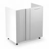 Halmar VENTO Cabinet for Sink DKN-100/82 with Wooden Board, 80x82x52cm, White (V-UA-VENTO-DKN-100/82-BIAŁY)