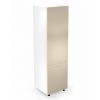 Halmar VENTO Wardrobe DL-60/214 with chipboard panel, 60x214x56cm, beige (V-UA-VENTO-DL-60/214-BEŻOWY)