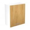 Halmar VENTO Wall-mounted Cabinet GC-60/72, Wood Fiber Board, 60x72x30cm, Oak (V-UA-VENTO-G-60/72-D.MIODOWY)