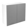 Halmar VENTO Wall-mounted Cabinet G-80/72, Chipboard, 80x72x30cm, Grey (V-UA-VENTO-G-80/72-J.POPIEL)