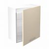 Halmar VENTO Built-in Wardrobe GC-60/72, Wood Fiber Board, 60x72x30cm, White / Beige (V-UA-VENTO-GC-60/72-BEŻOWY)