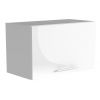 Halmar VENTO Wall-mounted Shelf GO-60/36 with Wood Fiber Board, 60x36x30cm, White (V-UA-VENTO-GO-60/36-BIAŁY)