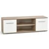 Halmar Lima rtv1 TV stand, 137x40x44cm, White, Oak (V-PL-LIMA-RTV1-BIAŁY/SONOMA)