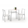 Ēdamistabas Komplekts Halmar Lance, Galds + 2 krēsli, 82x50x75cm, Balts (V-CH-LANCE-ZESTAW-BIAŁY)