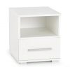 Halmar Lima Nightstand, 39x40x44cm, White (V-PL-LIMA-SN1-BIAŁY)