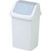 Корзина для мусора Curver Click-it 9 л, 22,9x18,9x38,1 см, серый (0804042591)