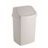 Curver waste bin Click-it 9L, 22.9x18.9x38.1cm, white (0804042026)