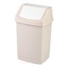 Curver waste bin Click-it 15L, 28x23.5x43.8cm, beige (0804043844)