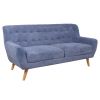 Home4You Rihanna Unbeatable Sofa, 185x84cm, Blue (28603)