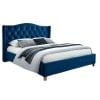 Signal Aspen Double Bed, 178x216x124cm, without mattress, Blue (ASPENV160GRD)