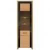 Black Red White Arosa Chest of Drawers, 64.5x40x200.5cm, Black, Oak (S346-REG1W-DBC/DNA)