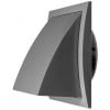 Вентиляционная решетка Europlast ND10FVP с обратным клапаном, 153x148 мм, серого цвета