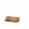 Adrk Bemma Children's Bed 185x87x63cm, Without Mattress, Oak (CH-Bem-Al-185-E2036)