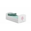 Adrk Pepe Ballerina Children's Bed 144x78x58cm, With Mattress, White (CH-Pep-Bal-140-n-E672)