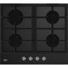 Beko Built-in Gas Hob Surface HILG64225S Black (11125000113)