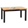 Halmar Tiago Extendable Table 140x80cm, Oak/Black