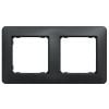 Schneider Electric Sedna Design Double Frame for Horizontal Installation, Black (SDD314802)