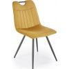 Штабельное кресло для кухни Halmar K521, желтого цвета