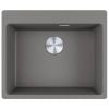 Franke Maris MRG 610-54 Fragranite Built-in Kitchen Sink, Grey (steel push-button) (114.0658.495)