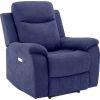 Home4You Milo Relaxing Chair Blue