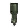 Vilpe Flow Ventilation Outlet with Roof Hood, Insulated, Green Ø 110/IS/350mm