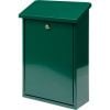 Trimax Steel Mailbox, 40x25x10cm, Green (692290)