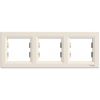 Schneider Electric Asfora 3-Gang Metal Frame, Beige (EPH5800323)