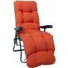 Home4You Baden Baden Accent Chair, 59x52x100cm, Orange (K019533)